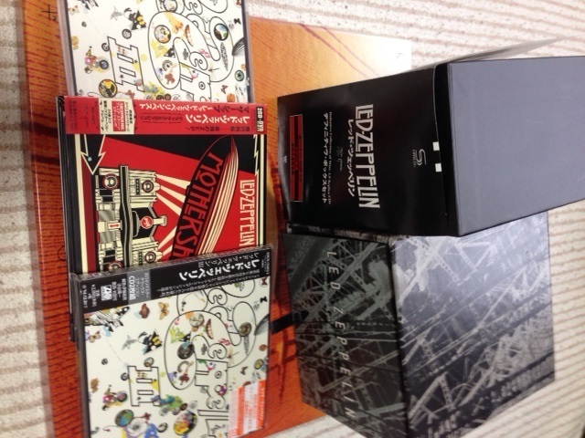 帯付　レッドツェッペリン　リマスターCD 10枚セット 試着1回程度 帯付 レッドツェッペリン リマスターCD 10枚セット 試着1回程度 帯付